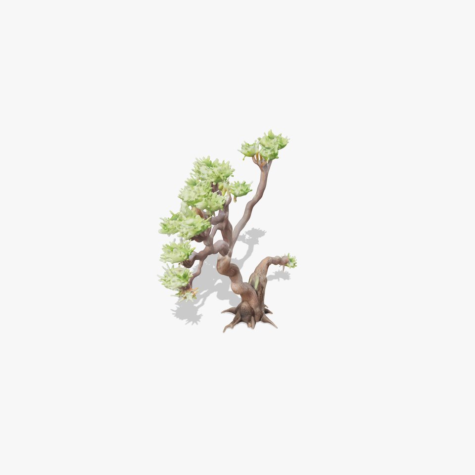 Unique Pine Tree Model Pack for D Environments